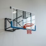 Houston Basketball Goal Wall Mount Foldable Sidewise BBP20 view 2