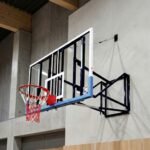 Houston Basketball Goal Wall Mount Foldable Sidewise BBP20 view 3