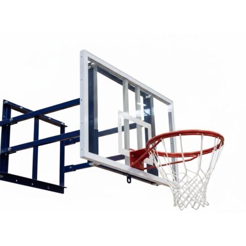 Houston Basketball Goal Wall Mount Height Adjustable BBP21