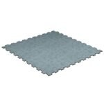 Bunde Flooring Marbled Troter Puzzle Tiles Stone Grey Light 100cm x 100cm x 7mm BFMT-SG