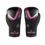 Reeva Boxing Gloves Leather Pink