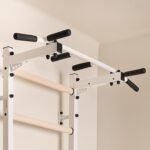 BenchK 721W + A204 Swedish Ladder Wall Bar with Accessories BHK721W-A204-BUN view 3