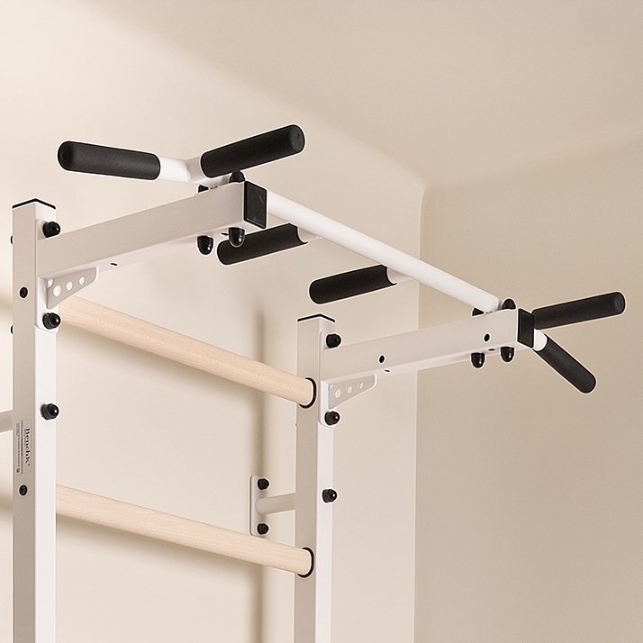 BenchK 721W + A204 Swedish Ladder Wall Bar with Accessories BHK721W-A204-BUN view 3