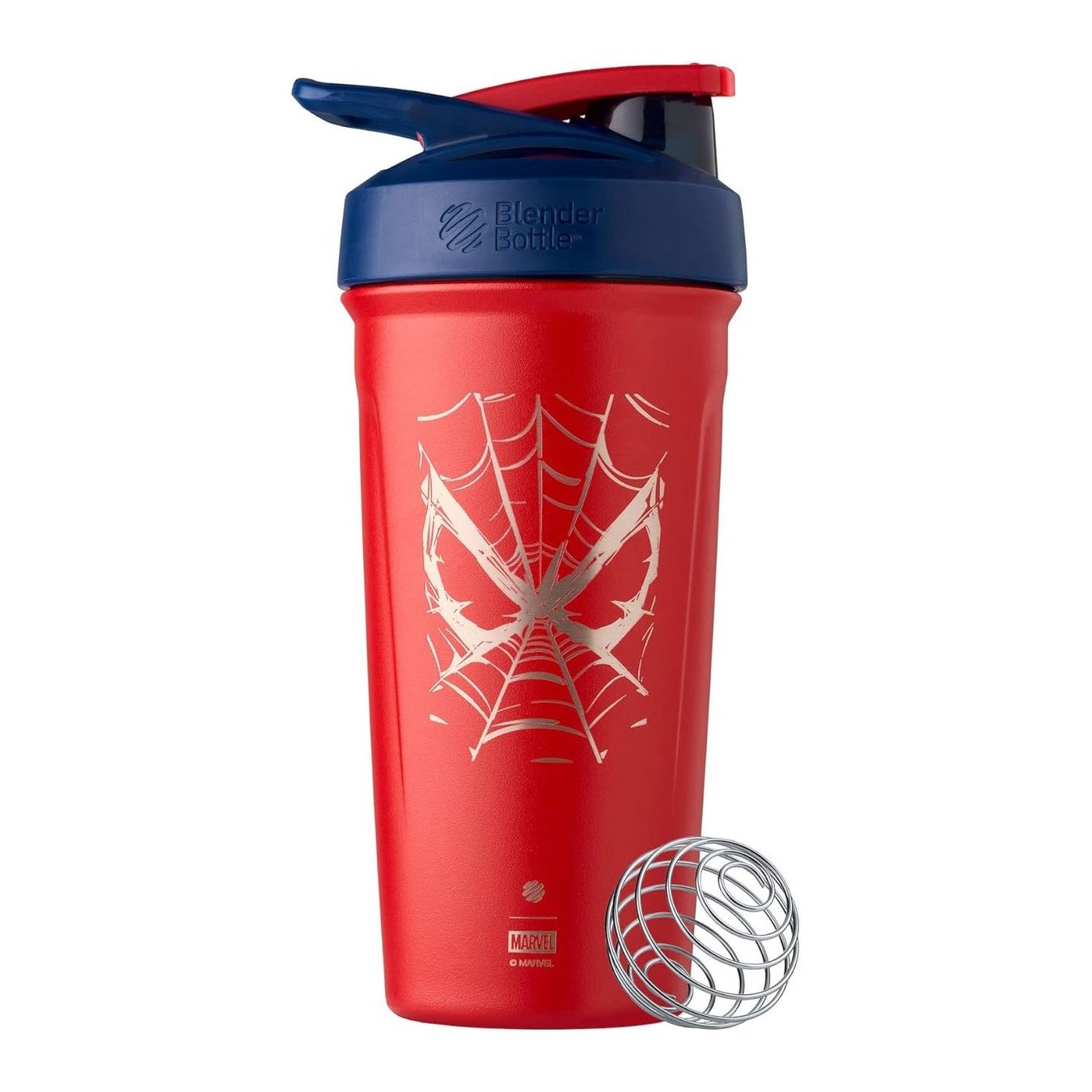 Blender Bottle Strada Spider Man Web Protein Shaker Bottle 24Oz BLC04822