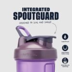 Blender Bottle Classic V2 Shaker Bottle Perfect for Protein Shakes and Pre Workout Purple 28 Oz BLC06035 view 2
