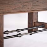 Brunswick Canton Billiard Table with Dinning Top & Cue Rack 8FT view 2