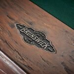 Brunswick Canton Billiard Table with Dinning Top & Cue Rack 8FT view 4