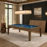 Brunswick Loft Billiard Table with Dining Top & Cue Rack 8FT BR28675800350 view 3