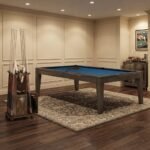 Brunswick Loft Billiard Table with Dining Top & Cue Rack 8FT BR28675800350 view 4