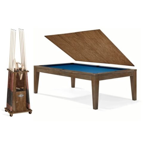 Brunswick Loft Billiard Table with Dining Top & Cue Rack 8FT BR28675800350
