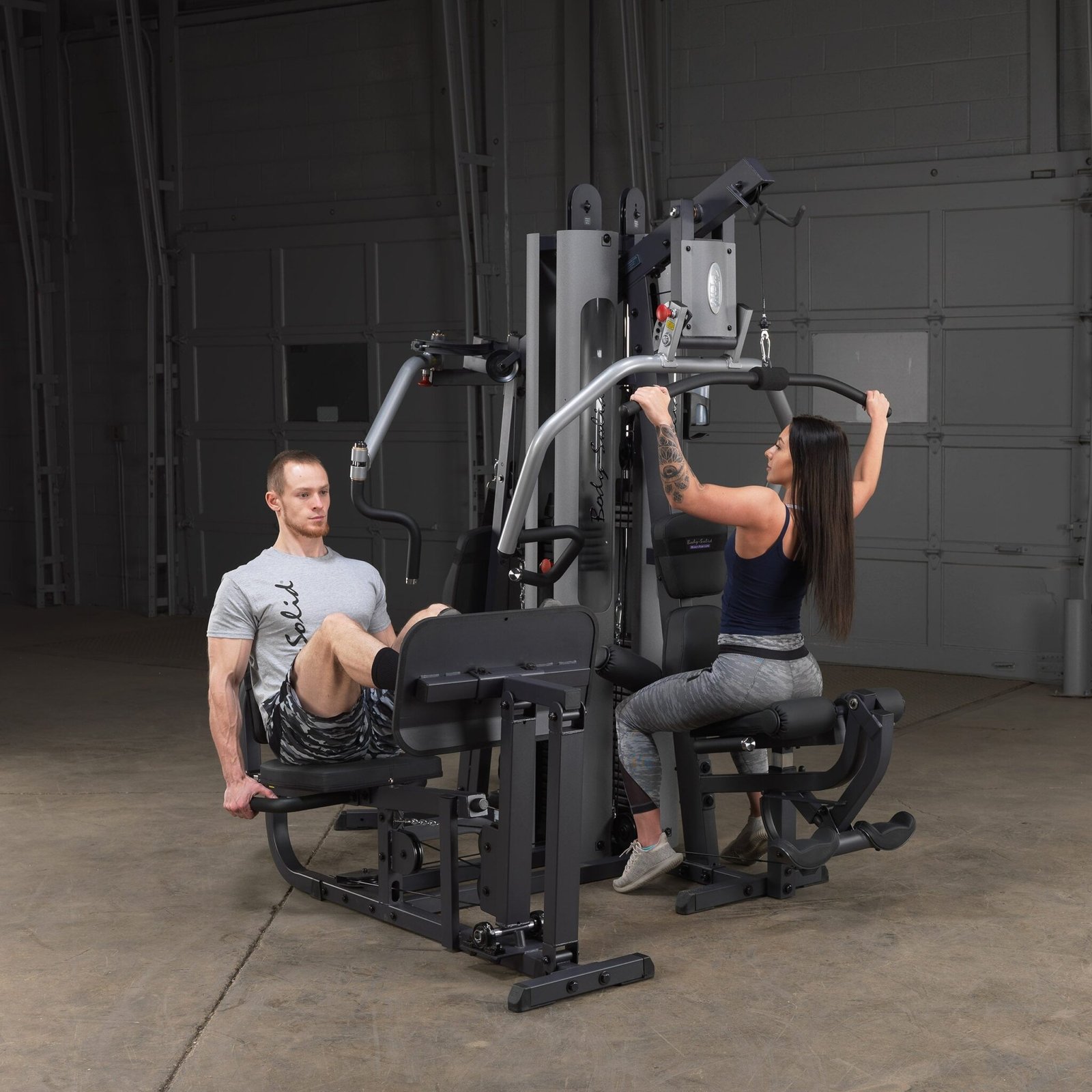 Body Solid G9S Two Stack Gym Commercial Multi-Station Strength Training System BS-G9S view 3