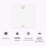 PowerMax BSD-5 Glass Digital Scale with LED Backlight