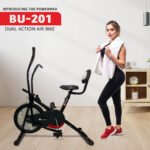 PowerMax BU-201 Dual Action Air Bike image 2