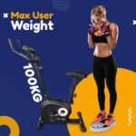 PowerMax BU-510 Magnetic Upright Exercise Bike image 5