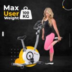 PowerMax BU-515 Magnetic Upright Bike image 4