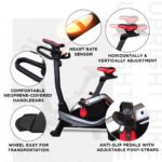 PowerMax BU-650 Magnetic Upright Exercise Bike image 4