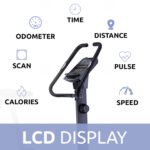 PowerMax BU-800 Magnetic Upright Bike image 3
