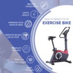 PowerMax BU-800 Magnetic Upright Bike image 5