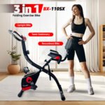 PowerMax BX-110SX 3 in 1 Foldable Magnetic X Bike image 2