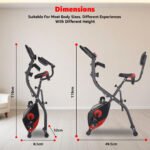 PowerMax BX-110SX 3 in 1 Foldable Magnetic X Bike image 4