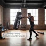 Axox Fitness Leather Filled Punching Bag BX4000 - view 4