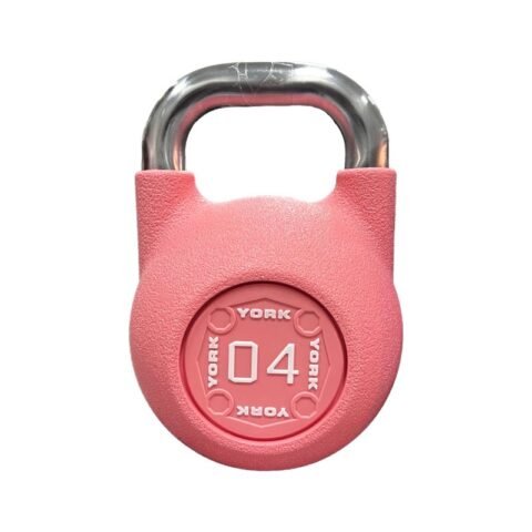York PU Competition Kettlebell 4 kg DB2182 Pink