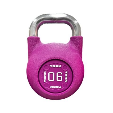 York PU Competition Kettlebell 6 kg Purple DB2182