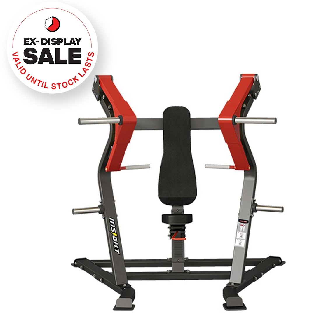 DHZ Fitness DH Series DH001 Chest Press Plate Loaded EX Display Grade B DH001-DUP-B