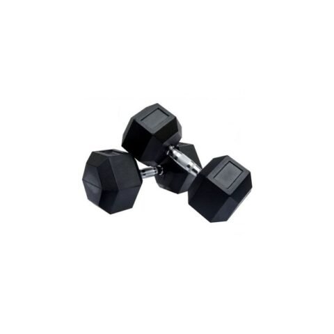 TA Sport Hex Dumbbell DH5221 47.5 kg Black
