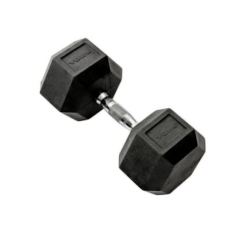 TA Sport Hex Dumbbell DR5320 17.5 kg Black