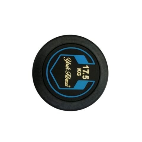 York Round Rubber Dumbbell 17.5 kg DZLG12