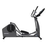 Life Fitness E1 Cross-Trainer Base, Titanium-Base+Go Console E1-GC view 2