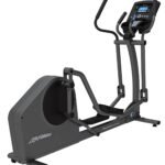 Life Fitness E1 Cross-Trainer Base, Titanium-Base+Go Console E1-GC