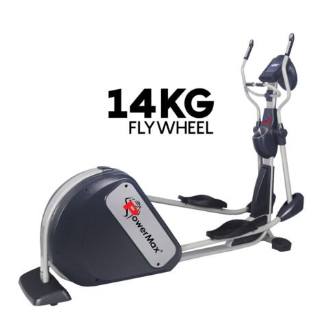 PowerMax EC-2000 Commercial Elliptical Cross Trainer with 14 kg Flywheel