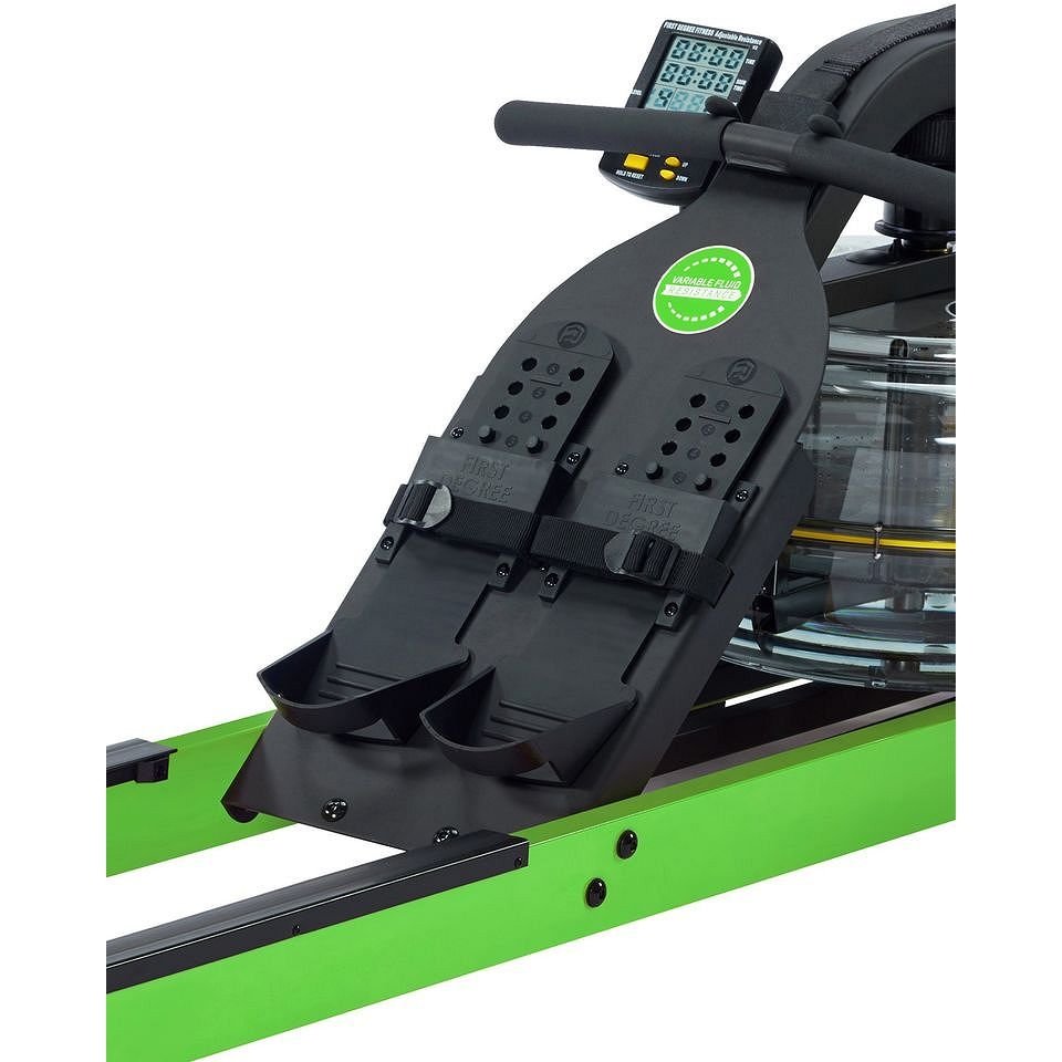 First Degree Fitness Neon Plus Fluid Rower Green EX Display Grade B EOGP-DUP-B view 4