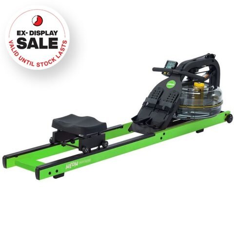 First Degree Fitness Neon Plus Fluid Rower Green EX Display Grade B EOGP-DUP-B