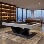 Emarald Shadow Modern Billiard Table view 2