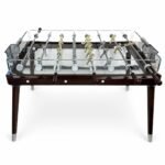 Emarald Topaz Glass & Wood Modern Foosball Table with Transparent Design ETOPAZ-GFBT view 3