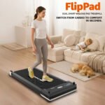 PowerMax FlipPad Dual Smart Walking Pad Treadmill image 2