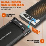 PowerMax FlipPad Dual Smart Walking Pad Treadmill image 3