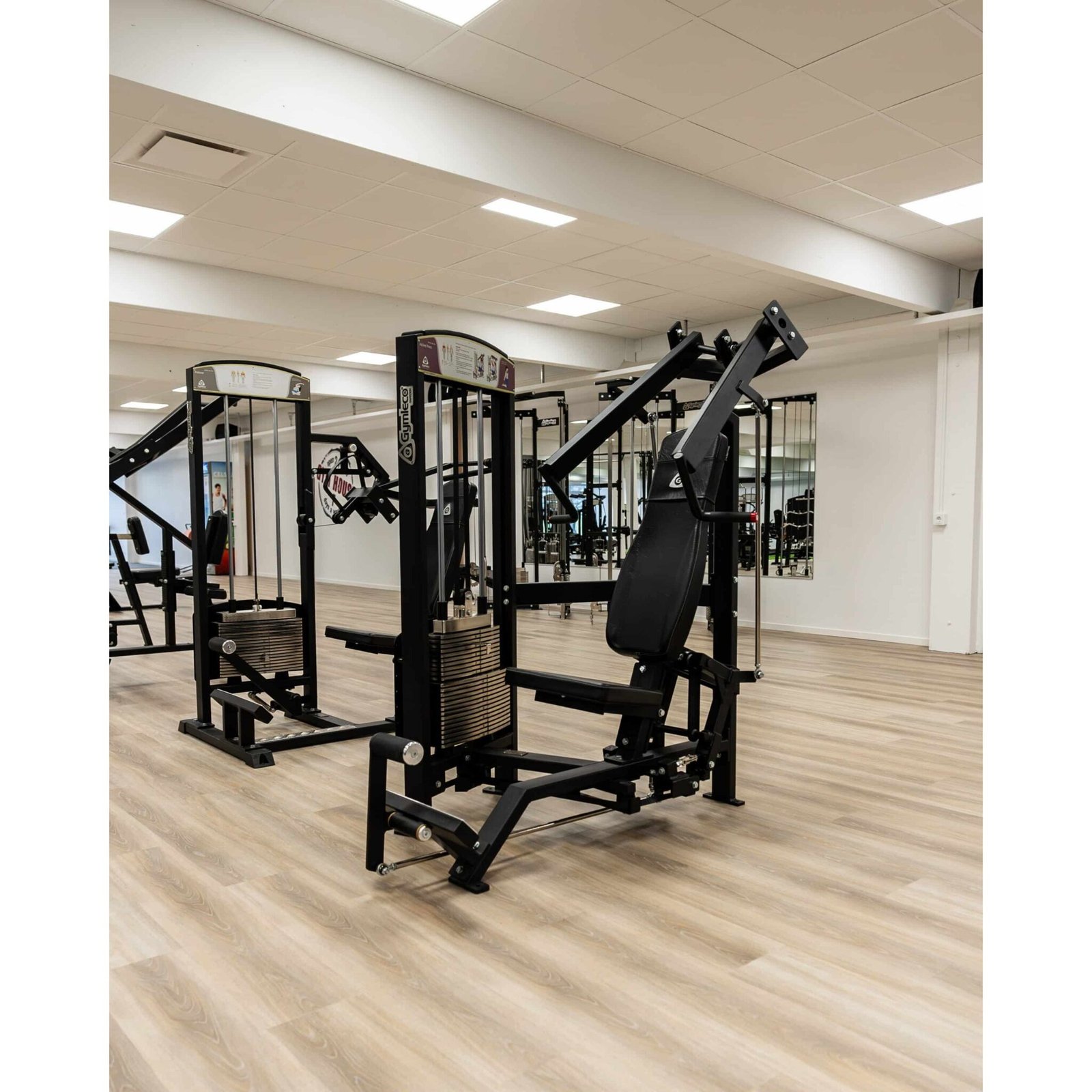 Gymleco Incline Chest Press With Startpedal Machine G-LECO-320 view 3