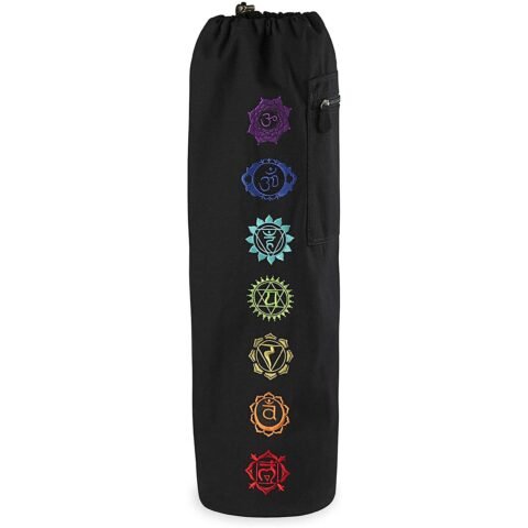 Gaiam Embroidered Chakra Yoga Mat Bag GA58237