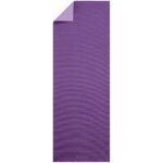 Gaiam Premium 2-Color Yoga Mat Purple Jam 6mm GA60526 view 3
