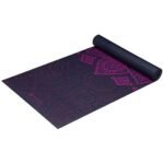 Gaiam Premium Plum Sundial Yoga Mat 6mm GA62572 view 2