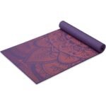 Gaiam Premium Metalic Athenian Rose Yoga Mat 6mm GA63958 view 2