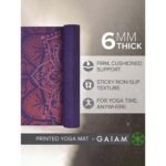 Gaiam Premium Metalic Athenian Rose Yoga Mat 6mm GA63958 view 4