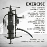 PowerMax GH-450 3 Station Home Gym image 3