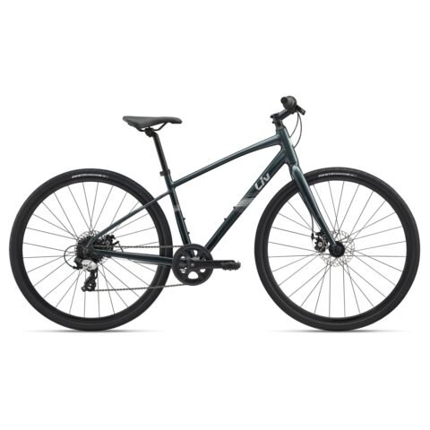 GIANT LIV Alight Disc 4 Women’s Hybrid Bike 2025 Large , Asphalt Green GI100201612701