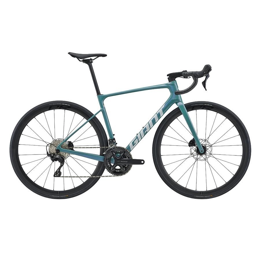 GIANT Defy Advanced 2 Shimano 105 Road Bike Tidal Green