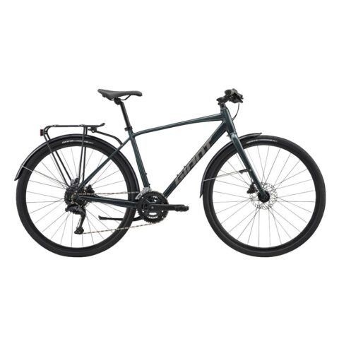 GIANT Escape City Disc 2 Hybrid Bike Asphalt Green
